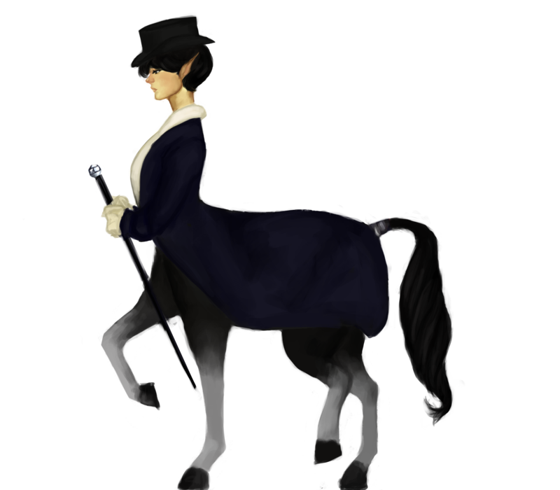Illustration for article titled Centaurs on deviantART (slightly, tastefully NSFW)